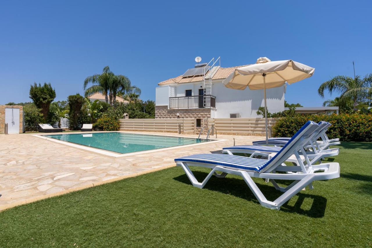 Lime 3-Bedroom Villa In Protaras Bagian luar foto