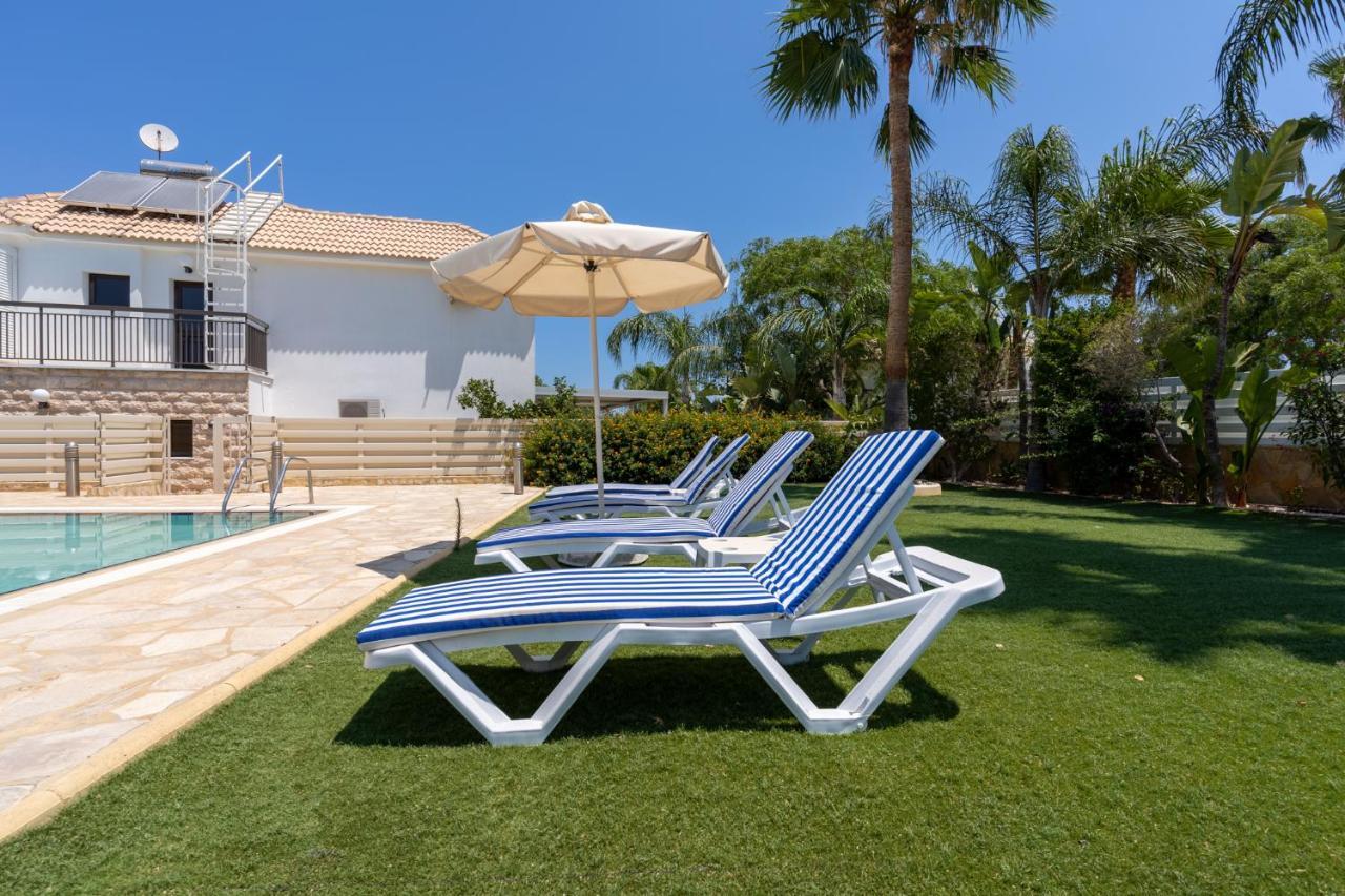Lime 3-Bedroom Villa In Protaras Bagian luar foto